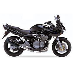SUZUKI GSF 600 N BANDIT 01-04 (WVA8) XOVE SLIP ON - HEXOVAL XTREM BLACK