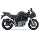 SUZUKI SV 650 S 06-12 (WVBY) XOVE SLIP ON - HEXOVAL XTREM BLACK