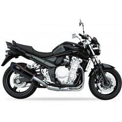 SUZUKI GSF 650 N - S BANDIT 07-15 (WVCZ) XOVE SLIP ON - HEXOVAL XTREM BLACK