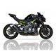 KAWASAKI Z 900 92 kW 16-19 (ZR900B) L3XB SLIP ON - DUAL HYPERLOW BLACK XL