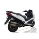 KYMCO XCITING 300 L5X SLIP ON - DUAL HYPERLOW XXL