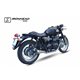 TRIUMPH BONNEVILLE - T100 865 OVC11SS SLIP ON (LEFT MUFFLER) - IRONHEAD CONICAL MATT INOX