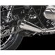 TRIUMPH BONNEVILLE - T100 865 OVC11SS SLIP ON (LEFT MUFFLER) - IRONHEAD CONICAL MATT INOX