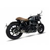 TRIUMPH BONNEVILLE NEWCHURCH - SE 15-16 OVC11SS SLIP ON (RIGHT MUFFLER) - IRONHEAD CONICAL MATT INOX