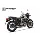 TRIUMPH BONNEVILLE T100 / BLACK 18-20 (DB01) OVC11SS SLIP ON (LEFT MUFFLER) - IRONHEAD CONICAL MATT INOX