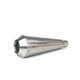 TRIUMPH BONNEVILLE T100 / BLACK 18-20 (DB01) OVC11SS SLIP ON (LEFT MUFFLER) - IRONHEAD CONICAL MATT INOX