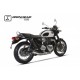 TRIUMPH BONNEVILLE T100 / BLACK 18-20 (DB01) OVC11SS SLIP ON (RIGHT MUFFLER) - IRONHEAD CONICAL MATT INOX
