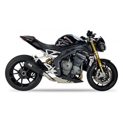 TRIUMPH SPEED TRIPLE 1200 RS 2021 (PB01) RCR SLIP ON - ROUND CARBON XTREM