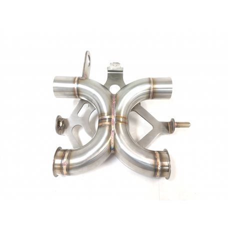 TRIUMPH SPEED TWIN 19-20 (DD01) DKAT DKAT - MID PIPE - CATALYST SUPPRESSOR