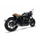 TRIUMPH SPEED TWIN 19-20 (DD01) OVC11SS SLIP ON (RIGHT MUFFLER) - IRONHEAD CONICAL MATT INOX