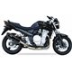 SUZUKI GSF 1250 N BANDIT 07-15 (CH) XOVE SLIP ON - HEXOVAL XTREM BLACK