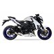 SUZUKI GSR 750 11-16 (C5) RB SLIP ON - RACE XTREM BLACK