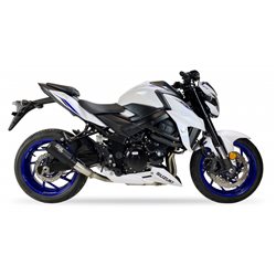 SUZUKI GSR 750 11-16 (C5) RB SLIP ON - RACE XTREM BLACK