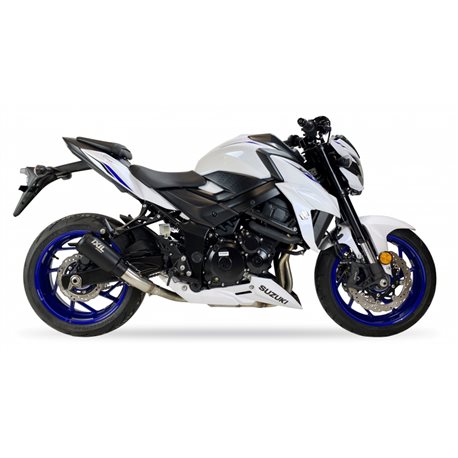 SUZUKI GSR 750 11-16 (C5) RB SLIP ON - RACE XTREM BLACK
