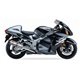 SUZUKI GSX 1300 R HAYABUSA 99-07 (WVA1) SOVE SLIP ON (LEFT MUFFLER) - HEXOVAL XTREM EVOLUTION