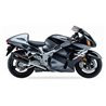 SUZUKI GSX 1300 R HAYABUSA 99-07 (WVA1) XOVE SLIP ON (LEFT MUFFLER) - HEXOVAL XTREM BLACK