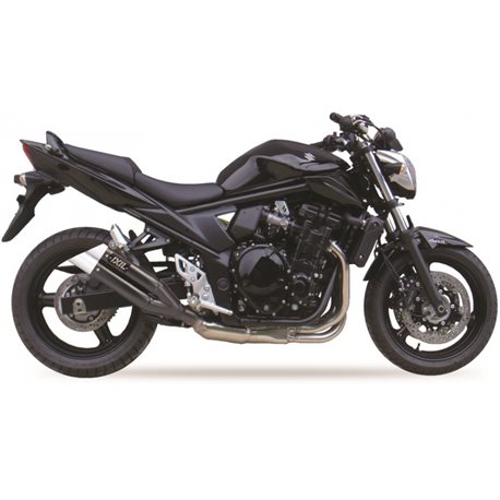 SUZUKI GSX 650 F 08-15 (WVCJ) L3XB SLIP ON - DUAL HYPERLOW BLACK XL