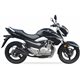 SUZUKI INAZUMA GW 250 12-15 L3XB SLIP ON - DUAL HYPERLOW BLACK XL