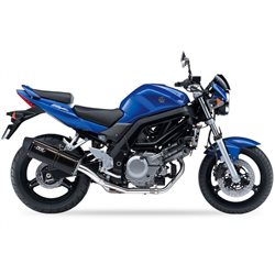 SUZUKI SV 650 - S 04-05 (WVBY) XOVE SLIP ON - HEXOVAL XTREM BLACK