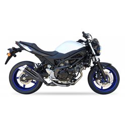 SUZUKI SV 650 X 16-21 (WCX1) L3XB SLIP ON - DUAL HYPERLOW BLACK XL