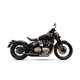 TRIUMPH SPEEDMASTER 18-20 HC1-3SB SLIP ON (LEFT MUFFLER) - IRONHEAD ROUND BLACK