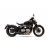 TRIUMPH SPEEDMASTER 18-20 HC1-3SB SLIP ON (LEFT MUFFLER) - IRONHEAD ROUND BLACK