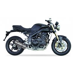 TRIUMPH ST1050 SPEED TRIPLE 05-06 (515NJ) SOVE SLIP ON (LOW MOUNT) - HEXOVAL XTREM EVOLUTION