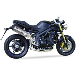 TRIUMPH ST1050 SPEED TRIPLE 07-10 SOVE SLIP ON (LEFT MUFFLER) - HEXOVAL XTREM EVOLUTION