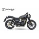TRIUMPH STREET TWIN 16-20 (DP01) OVC11SS SLIP ON (LEFT MUFFLER) - IRONHEAD CONICAL MATT INOX