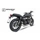TRIUMPH STREET TWIN 16-20 (DP01) OVC11SS SLIP ON (RIGHT MUFFLER) - IRONHEAD CONICAL MATT INOX