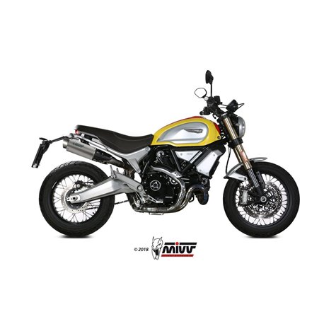 DUCATI SCRAMBLER 1100 2018 - GPPRO TITANIO MIVV