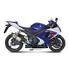 SUZUKI GSX-R 1000 2007 - 2008 SUONO INOX COPA CARBONO MIVV