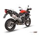 TRIUMPH TIGER 800 XC / XR / XRX / XCX / XRT / XCA 2011 - 2016 OVAL TITANIO COPA CARBONO MIVV