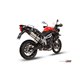 TRIUMPH TIGER 800 XC / XR / XRX / XCX / XRT / XCA 2011 - 2016 SUONO INOX COPA CARBONO MIVV