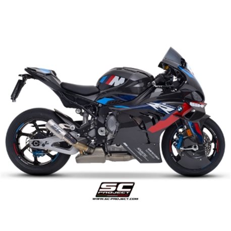 BMW M 1000 RR (2025) Escape CR-T titanio, con malla antipiedras
