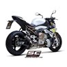 BMW S 1000 R (2021 - 2024) Escape CR-T carbono, con malla antipiedras