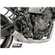 YAMAHA MT-07 (2017 - 2020) Línea de escape completa 2-1 acero inoxidable, con escape CR-T titanio