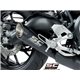 YAMAHA XSR 900 (2016 - 2020) Línea de escape completa 3-1 acero inoxidable, con escape S1, negro mate