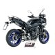YAMAHA TRACER 900 (2017 - 2020) - GT Línea de escape completa 3-1 acero inoxidable, con escape S1 titanio