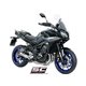 YAMAHA TRACER 900 (2017 - 2020) - GT Línea de escape completa 3-1 acero inoxidable, con escape S1 titanio