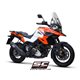 SUZUKI V-STROM 1050 XT (2020 - 2025) Escape Adventure titanio, negro mate