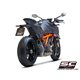 KTM 1290 SUPER DUKE R (2021 - 2023) - Euro 5 Escape SC1-R carbono
