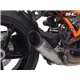KTM 1390 SUPER DUKE R (2024 - 2025) Escape S1 titanio