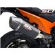 KTM 890 ADVENTURE / 890 ADVENTURE A2 (2021-2024) Escape X-Plorer II carbono
