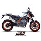 KTM 890 DUKE (2020 - 2023) - Euro 5 Escape S1 titanio