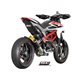 DUCATI HYPERMOTARD 821 (2013 - 2016) Escape CR-T carbono, posición baja