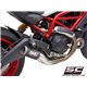 DUCATI MONSTER 797 (2017 - 2020) Escape CR-T carbono