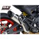 DUCATI MONSTER 937 (2021 - 2025) Escape S1 titanio