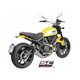 DUCATI SCRAMBLER 800 (2015 - 2016) Escape Conic titanio