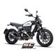 DUCATI SCRAMBLER 800 (2023 - 2024) Escape S1 titanio, negro mate